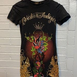 Christian Audigier Tee shirt